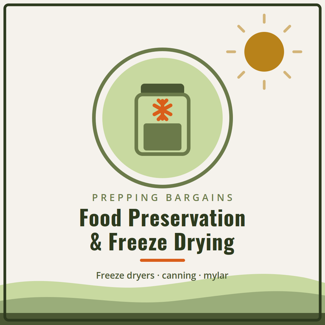 Food Preservation and Freeze Drying category