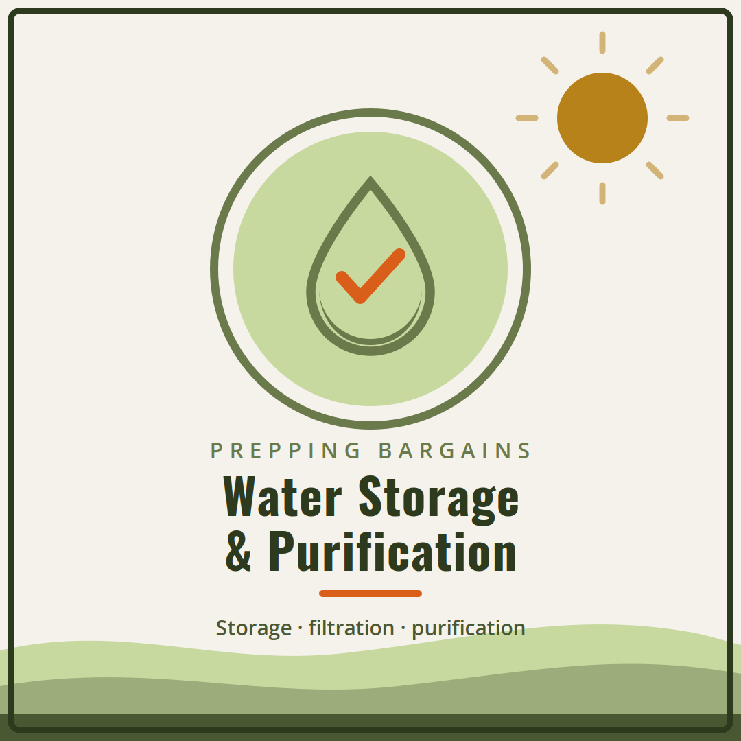 Water Storage and Purification category