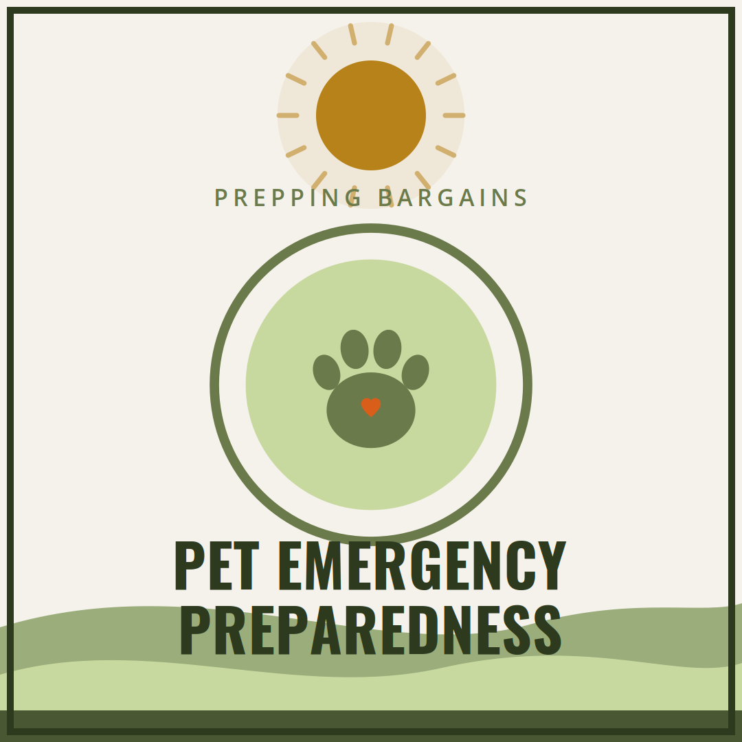 Pet Preparedness category