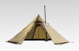 Traverseon 4-Season Hot Tent (1–3 Person Teepee) — $153.50 (52% Off)