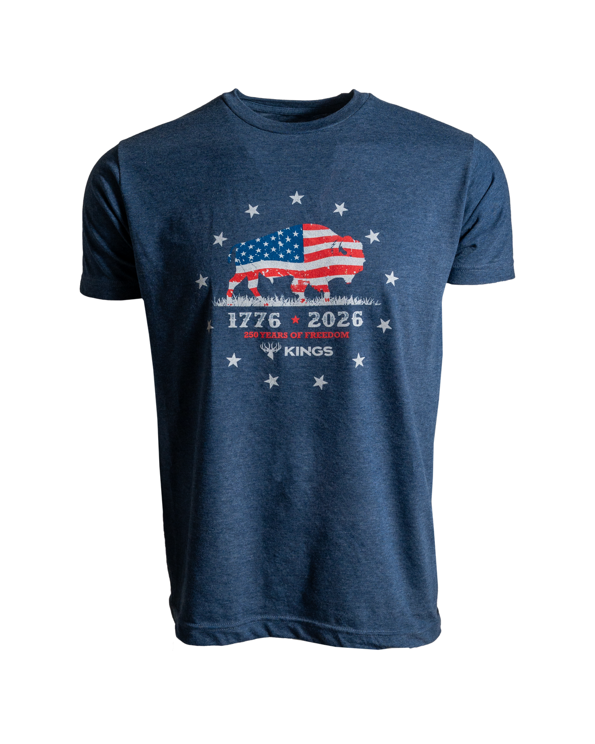 Buffalo Patriot 250th Tee (Heather Red) — 41% Off
