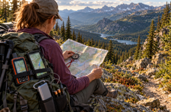 Man with map