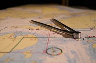Nautical charts course