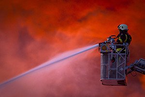 Firefighter training course