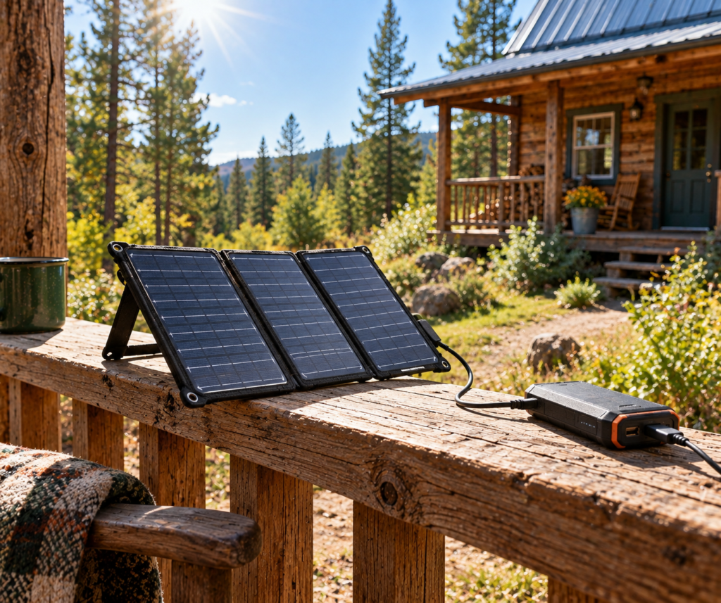 Fold up solar panels under $50 for emergencies