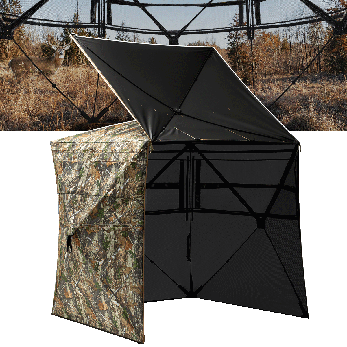 TideWe Vis Series 270 See-Through Hunting Blind - 59% Off ($114.99, was $279.99)