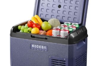 Bodegacooler Small Electric Cooler IPX4 Rating Water Resistant - 26qt