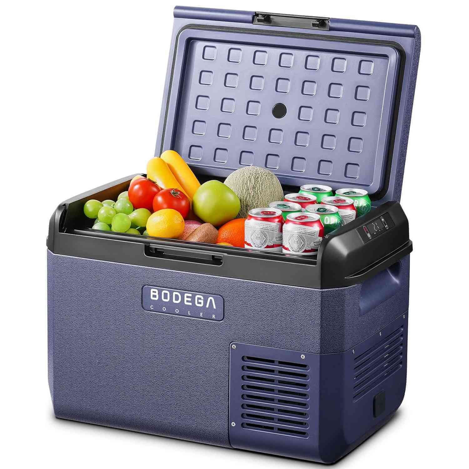 Bodegacooler Small Electric Cooler IPX4 Rating Water Resistant - 26qt
