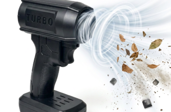 Handheld Turbo Jet Fan 80,000 RPM Brushless Cordless Blower For Dust, Snow, Water, Leaves, and more - DEWALT / Color box