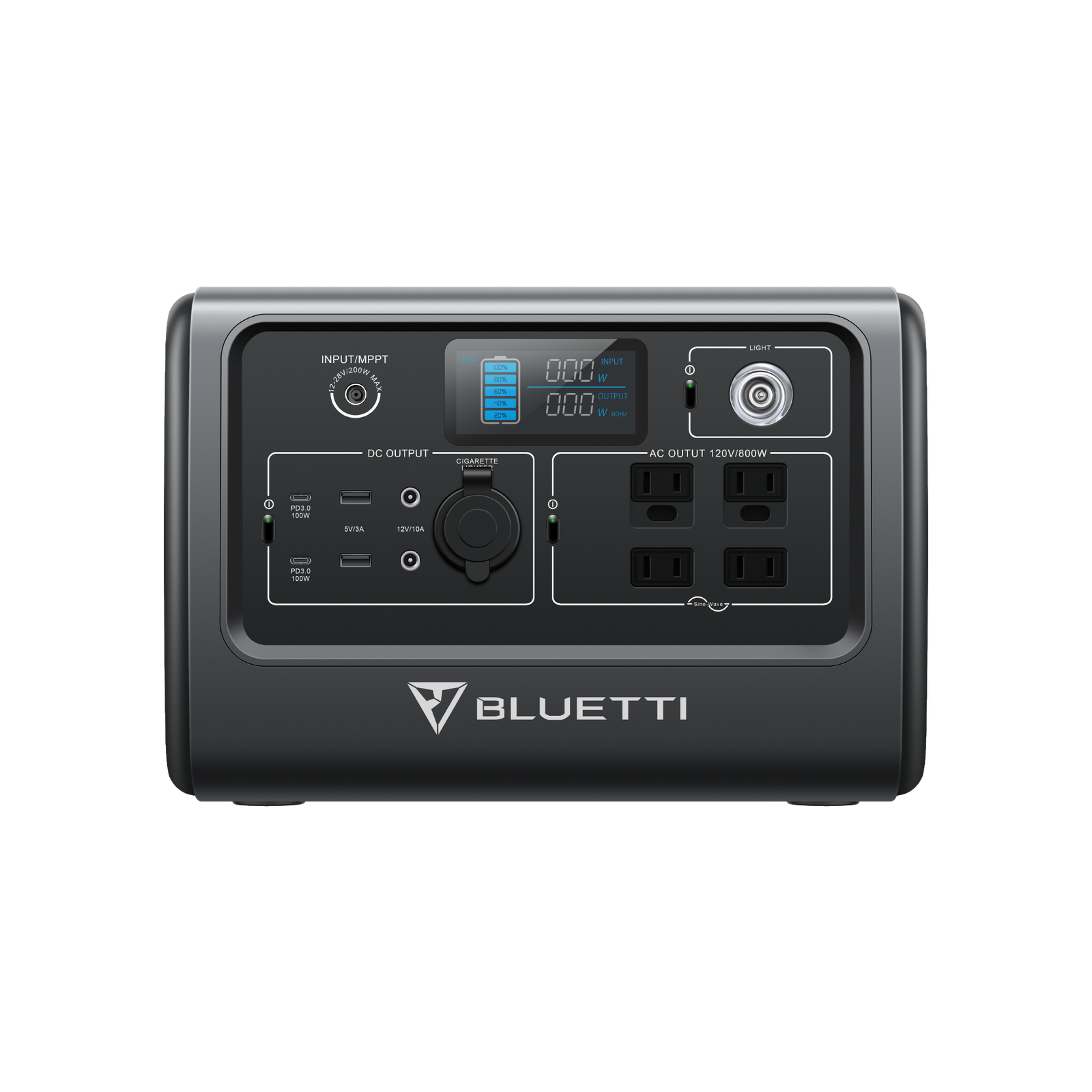 BLUETTI EB70S Portable Power Station | 800W 716Wh - EB70S | 800W, 716WH, Power Station