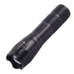 Grundig Flashlight,Rechargeable LED, Aluminum Alloy, Telescopic Zoom, Camping, Portable