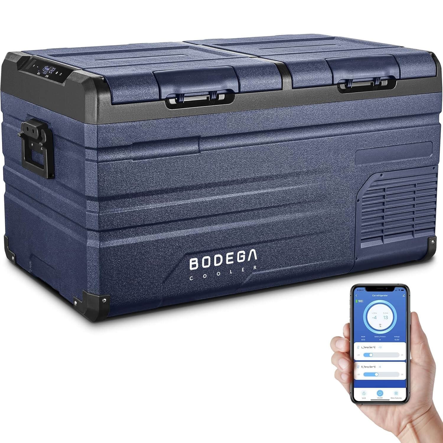 Bodegacooler Electric Cooler 76/95qt Dual Zone - 76qt