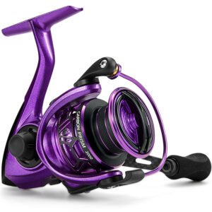 Piscifun® Carbon Prism Light Spinning Reel Available in Seafoam Green & Violet Purple - Violet Victory / 2000