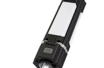 Grundig Camping light for hanging, magnetic attraction, rechargeable, power bank function, for camping, hiking, tent, car repair