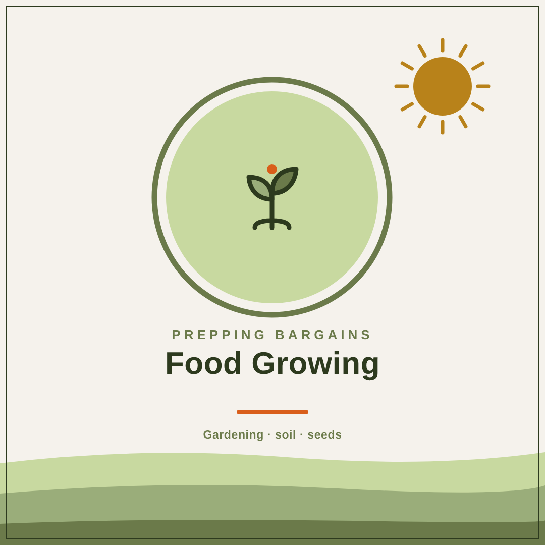 Food Growing category